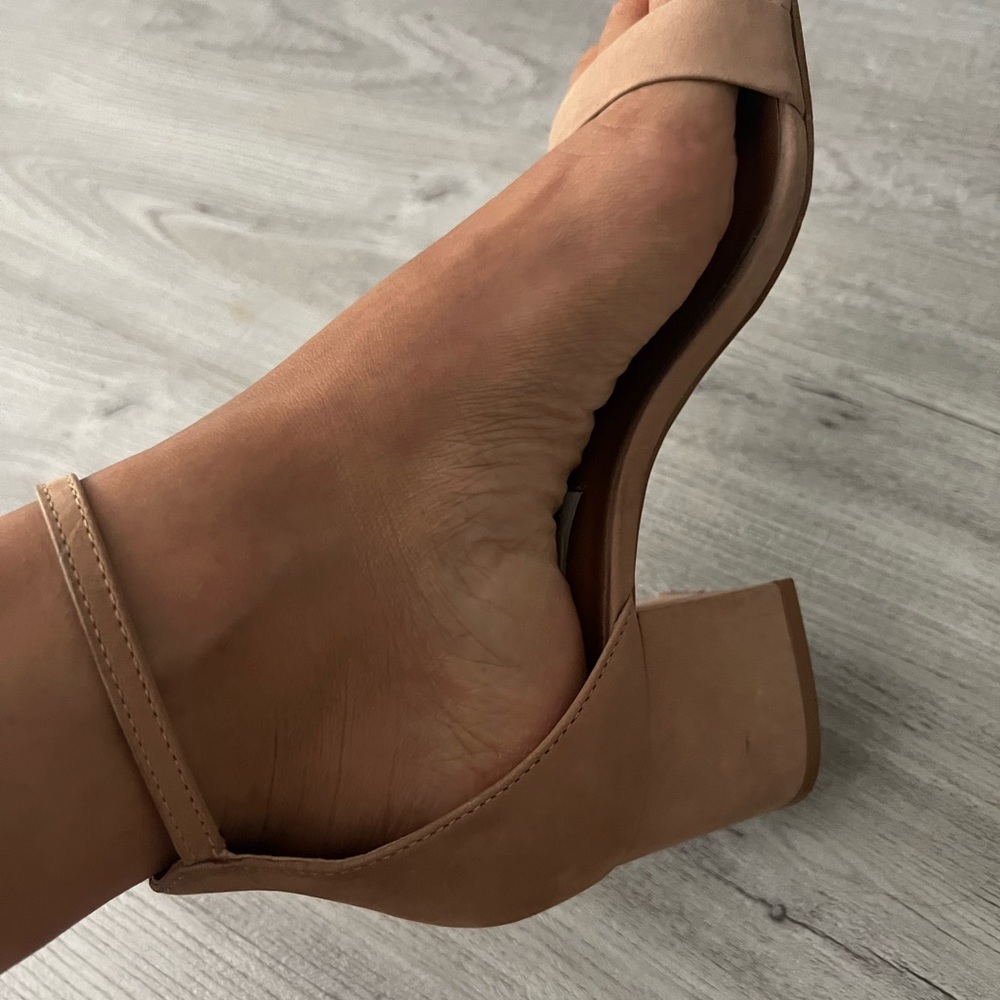 Steve Madden block heels - size 7